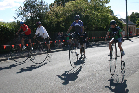 Penny Farthing slow race